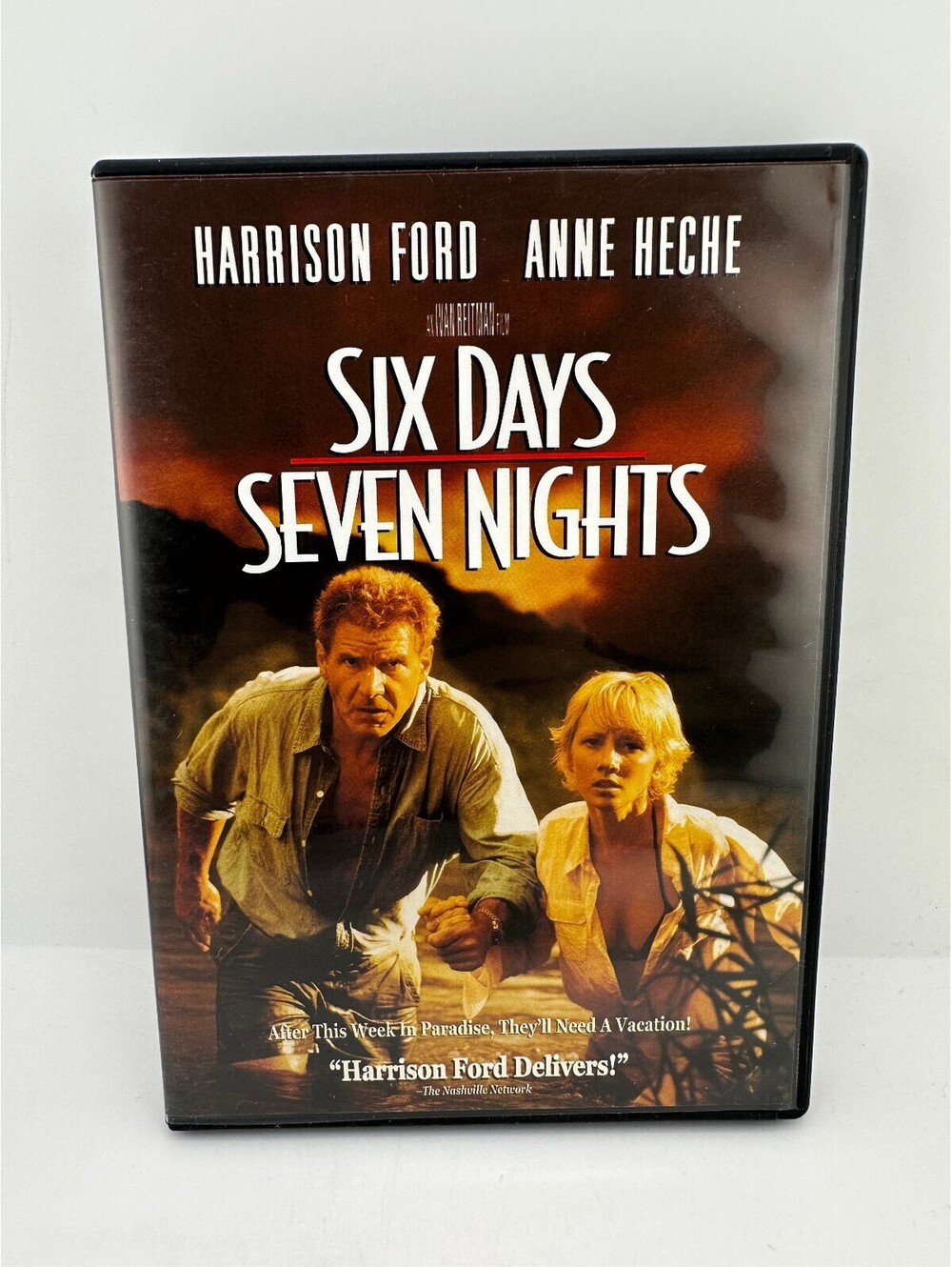 Six Days Seven Nights DVD Movie Starring Harrison Ford and Anne Heche